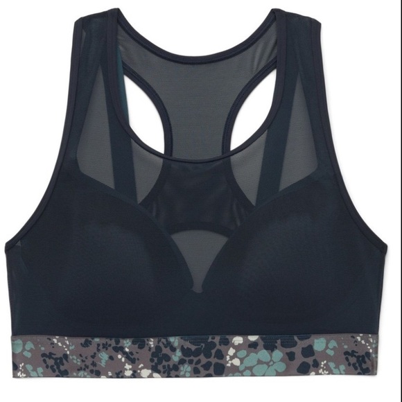 Navy Blue Sports Bra- 44DDD - Picture 3 of 7